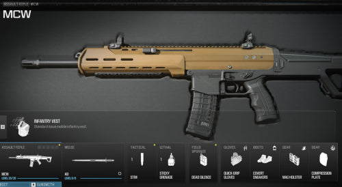 Mcw modded 6 attatements ( already add jak kit with it )