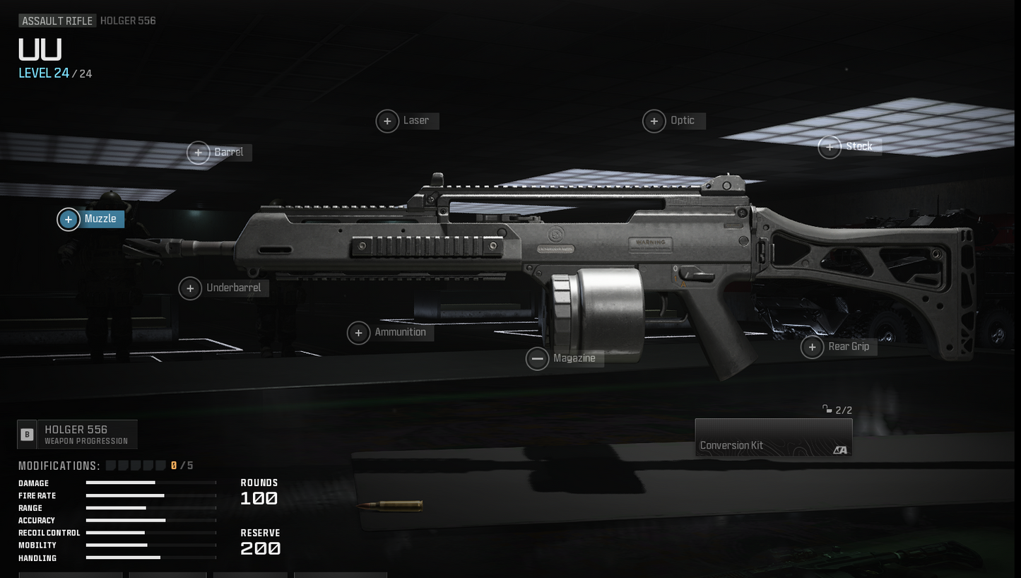 Holger 556 modded ( already add jak kit with it )