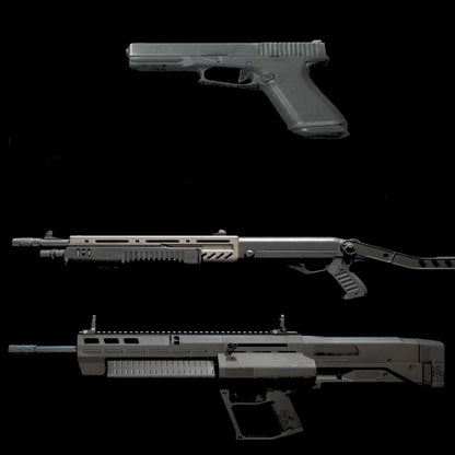 4 hacked modded guns package + Blueprint Set (20 Packs) ( Permanent Save ) - New First Edition